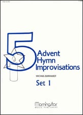 Five Advent Hymn Improvisations No. 1 Organ sheet music cover